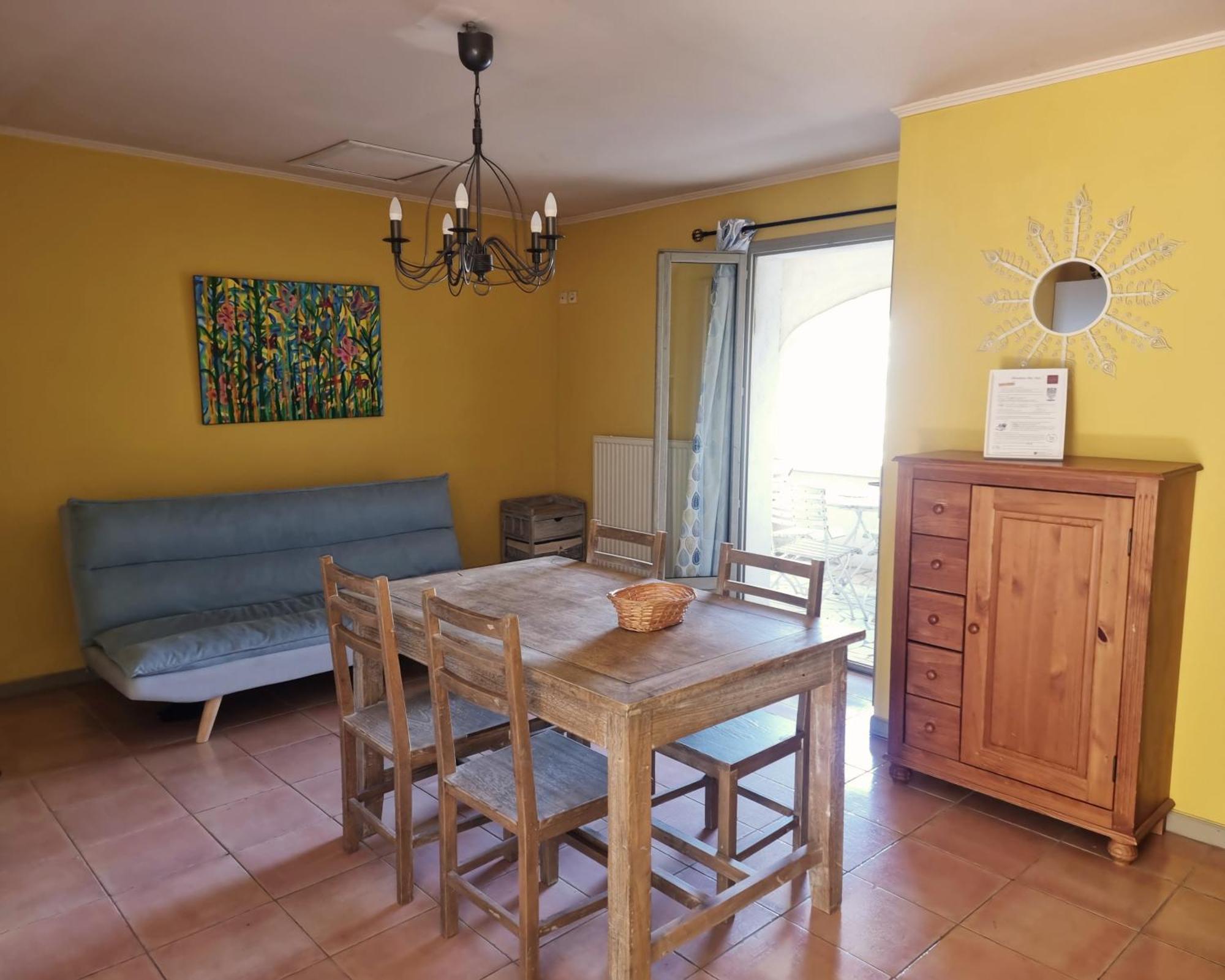 Pousterle De Sabran - Piscine & Hammamアパートメント 部屋 写真