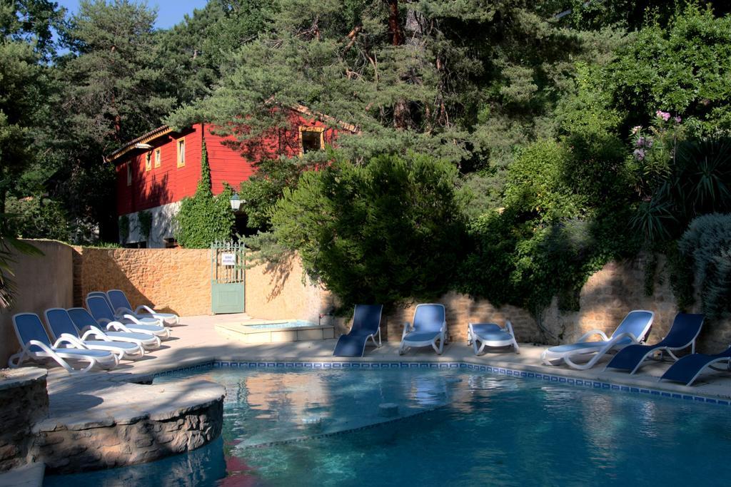 Pousterle De Sabran - Piscine & Hammamアパートメント エクステリア 写真