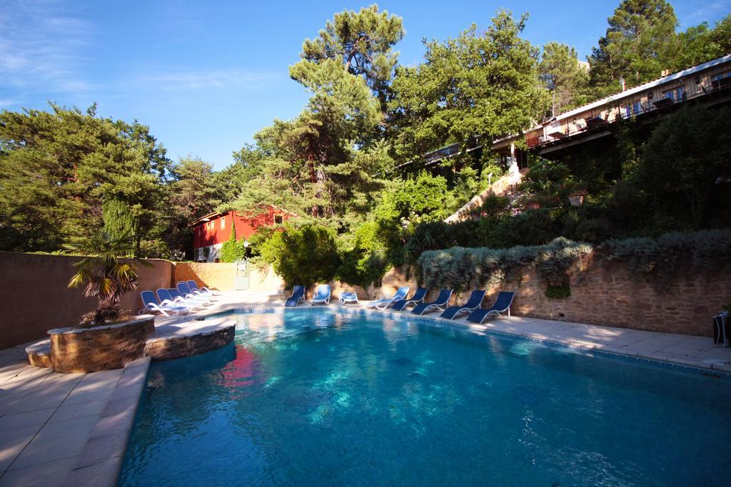 Pousterle De Sabran - Piscine & Hammamアパートメント エクステリア 写真